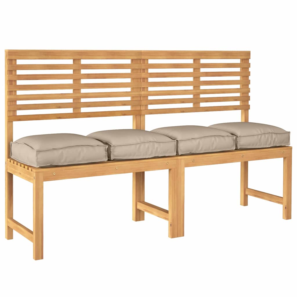 Pallet Cushion for suitable for Seat 4 pcs Taupe 40 x 40 x 8 cm